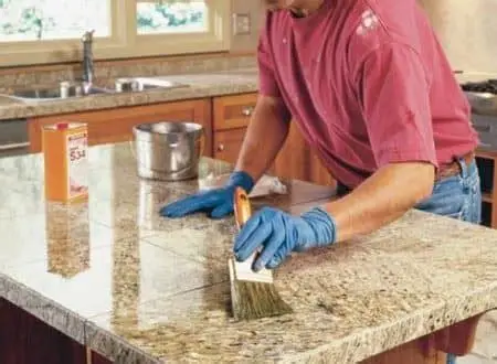 Granite countertops